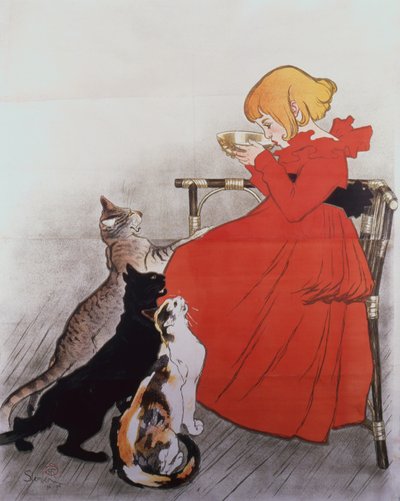 Lait stérilisé pur de La Vingeanne - Théophile Alexandre Steinlen