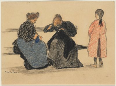 Trois figures - Théophile Alexandre Steinlen