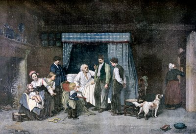 Le Travailleur et ses enfants, 1892 - Theophile Emmanuel Duverger