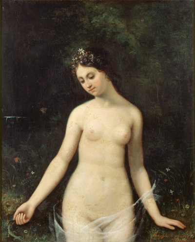 Jeune femme nue, 1831 - Theophile Gautier