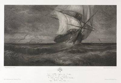 Le Vaisseau fantôme, ou Sur les vagues - Theophile Narcisse Chauvel