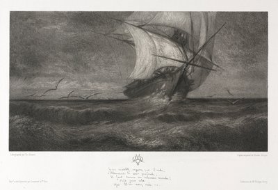 Le vaisseau fantôme, ou Sur les vagues - Theophile Narcisse Chauvel