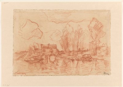 Paysage près de Nimègue - Theophile de Bock