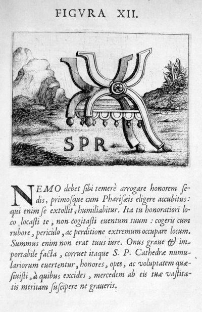 Figure prophétique XII de Prognosticatio Eximii Doctoris Paracelsi, 1536 - Theophrastus Bombastus von Hohenheim Paracelsus