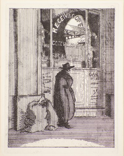 Bureau des colis, 20e siècle - Therese Lessore