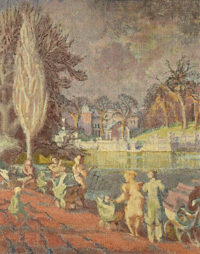 La Serpentine au printemps, Hyde Park, Londres - Therese Lessore