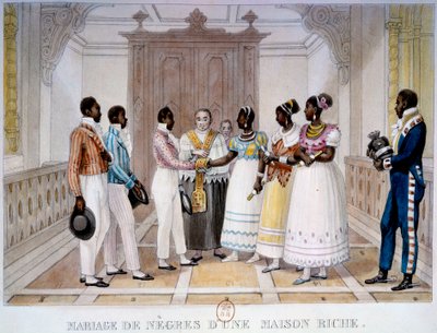 Mariage de nègres d