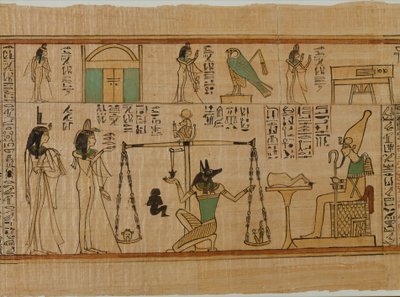 Papyrus funéraire de la chanteuse d