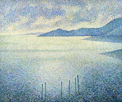 Scène côtière, vers 1892-1893 - Théo van Rysselberghe