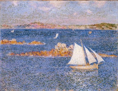 Près des rochers de Per-Kiridec - Théo van Rysselberghe