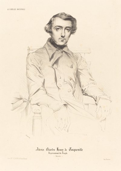 Alexis Charles Henry de Tocqueville - Théodore Chassériau