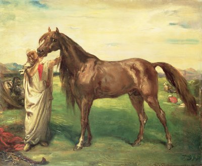 Hadji, un étalon arabe - Théodore Chassériau
