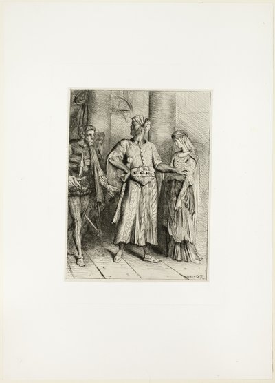 Honnête Iago, ma Desdémone je dois te la laisser, planche quatre d