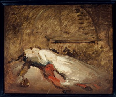Les amoureux Roméo et Juliette - Théodore Chassériau