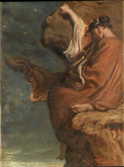 Sappho, 1849 - Théodore Chassériau