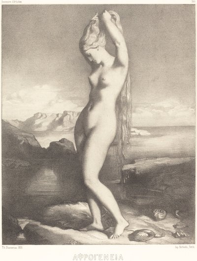 Vénus Anadyomène - Théodore Chassériau