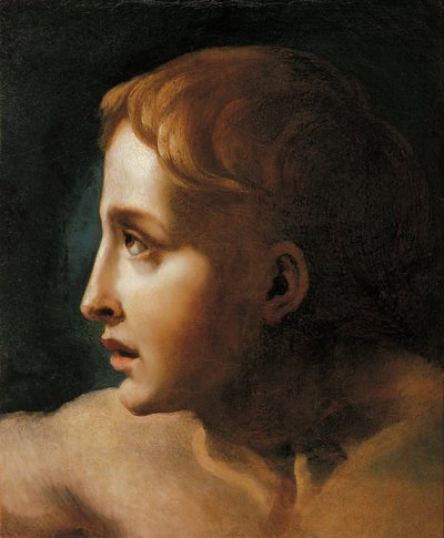 Tête de jeune homme - Theodore Gericault