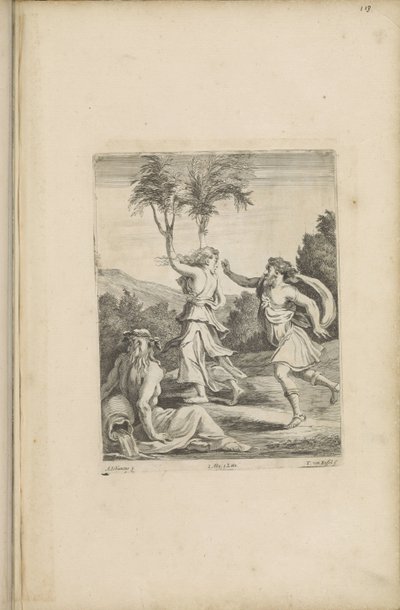 Apollon et Daphné - Théodorus van Kessel