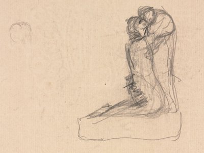 Esquisse de deux figures s