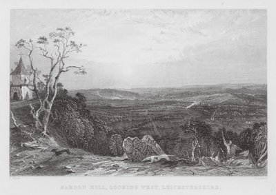 Bardon Hill, vue vers l