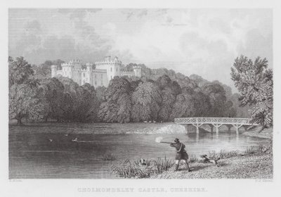Château de Cholmondeley, Cheshire - Thomas (after) Allom