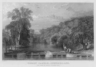Château de Corby, Cumberland, la résidence d