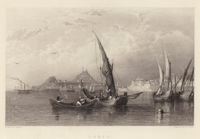 Corfou (gravure) - Thomas (after) Allom