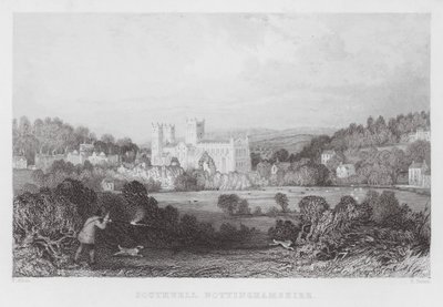 Southwell, Nottinghamshire (gravure) - Thomas (after) Allom