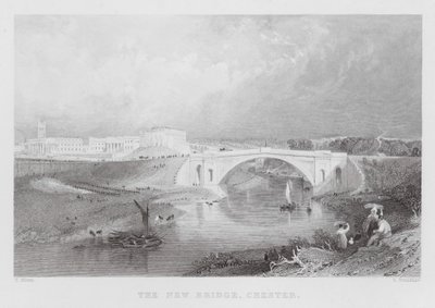 Le nouveau pont, Chester - Thomas (after) Allom