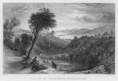Vallée de Troutbeck, Westmorland - Thomas (after) Allom