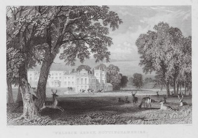 Abbaye de Welbeck, Nottinghamshire - Thomas (after) Allom