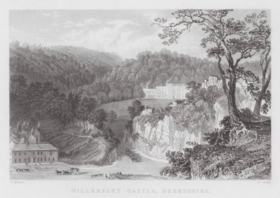 Château de Willersley, Derbyshire - Thomas (after) Allom