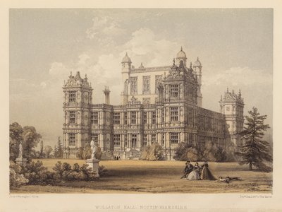 Wollaton Hall, Nottinghamshire - Thomas (after) Allom