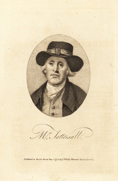 Portrait de Richard Tattersall (1724-1795), fondateur des commissaires-priseurs de chevaux de course Tattersalls à Hyde Park Corner, Londres - Thomas (after) Beach