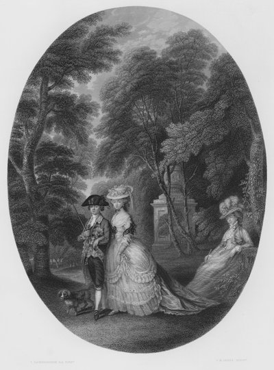 La promenade à Kew, d