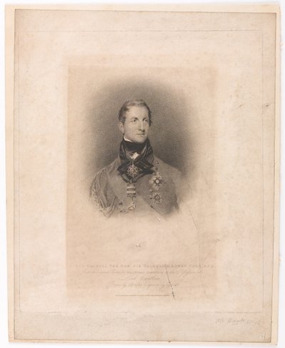 Lieutenant général Sir Galbraith Lowry Cole GCB - Thomas (after) Lawrence