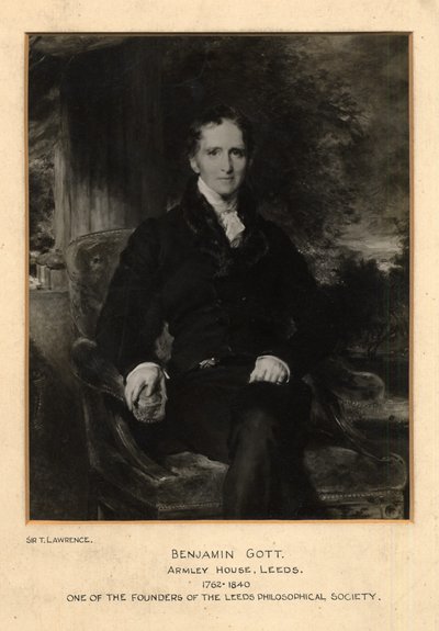 Portrait de Benjamin Gott - Thomas (after) Lawrence