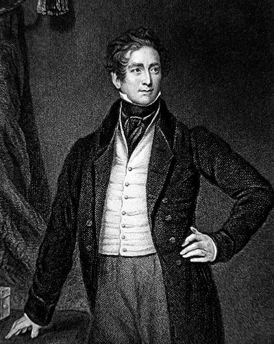 Sir Robert Peel (1788-1850), gravé par J.Cochran - Thomas (after) Lawrence
