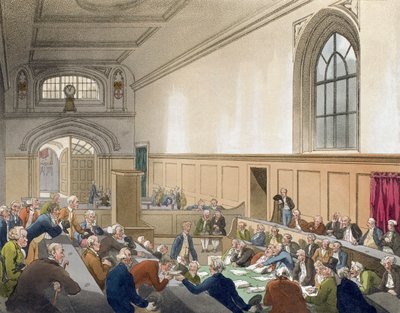 Microcosme de Londres, début du 19ème siècle (impression) - Thomas (after) Rowlandson