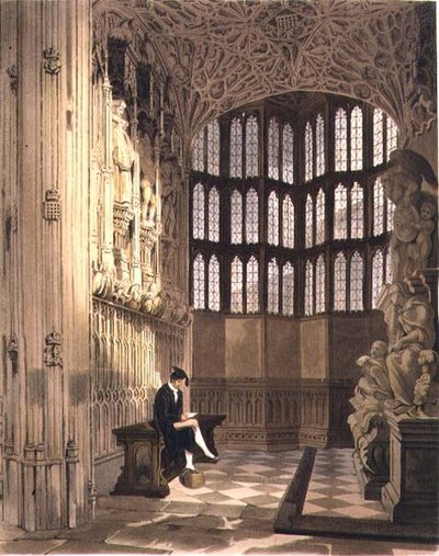 Chapelle Henri VII, planche R de 