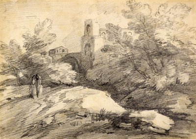 Paysage - Thomas (attr. to) Gainsborough
