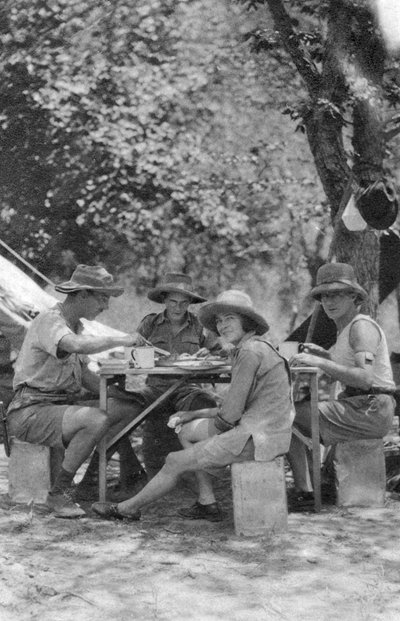 Heure du repas, Livingstone à Broken Hill, Rhodésie du Nord - Thomas A. Glover