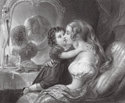 Ne pleure pas, maman (gravure) - Thomas A. Woolnoth