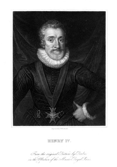 Henri IV, roi de France, XIXe siècle - Thomas A. Woolnoth