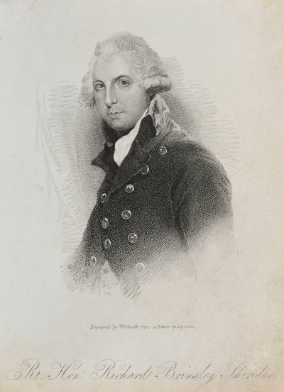 Rt. Hon. Richard Brinsley Sheridan, 1823 - Thomas A. Woolnoth