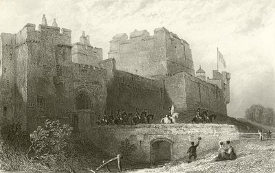 Château de Carlisle, Cumberland - Thomas Allom