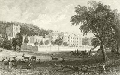 Chatsworth, Derbyshire - Thomas Allom