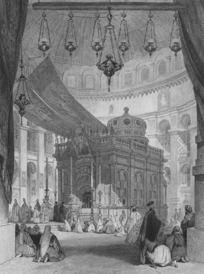 Église du Saint-Sépulcre, Jérusalem - Thomas Allom
