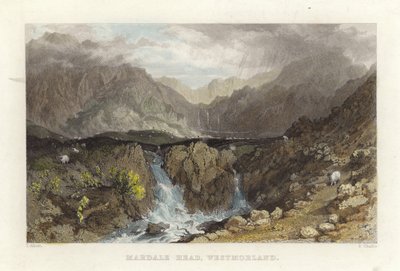 Mardale Head, Westmoreland - Thomas Allom