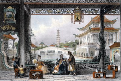 Pavillon et jardins d